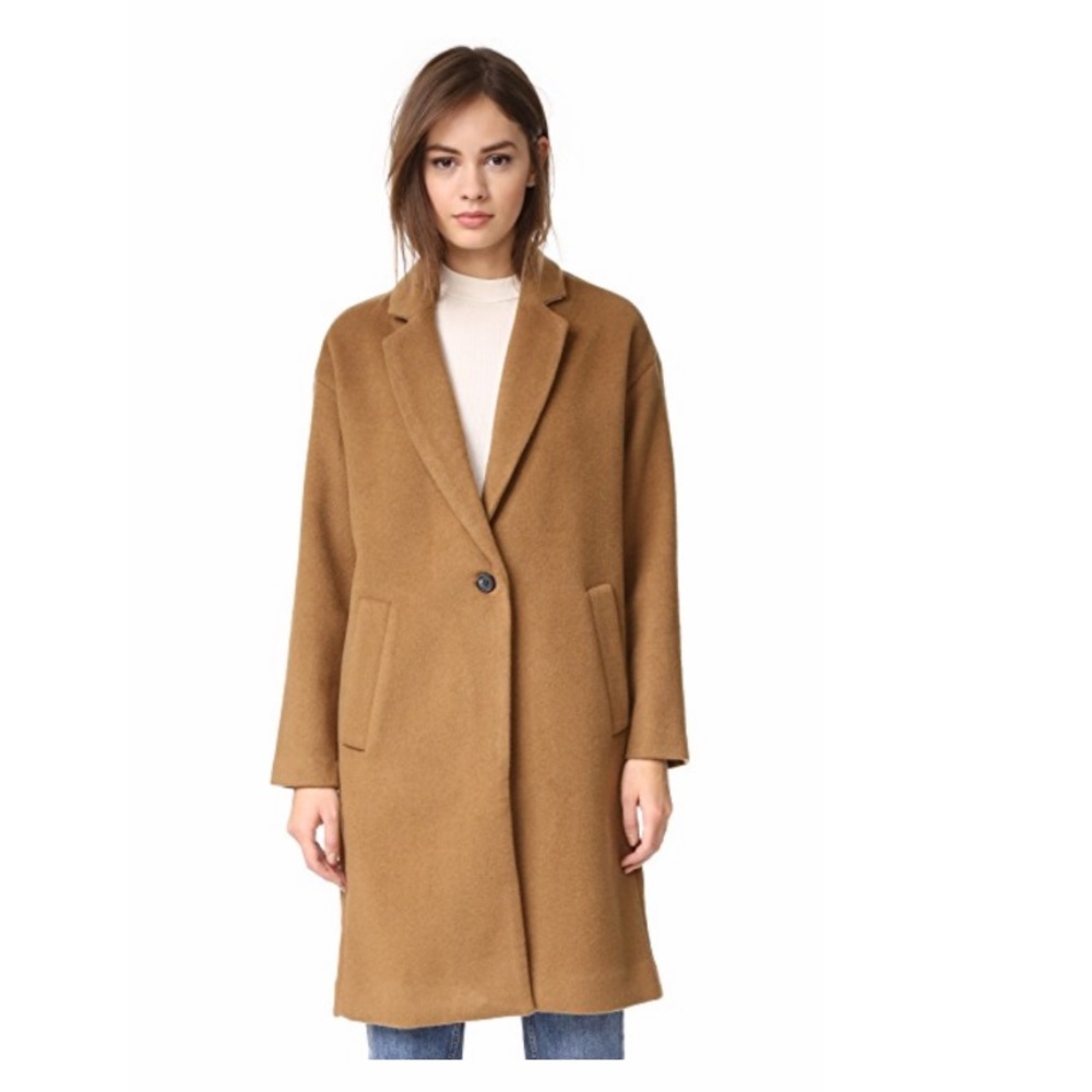 Madewell Monsieur wool coat